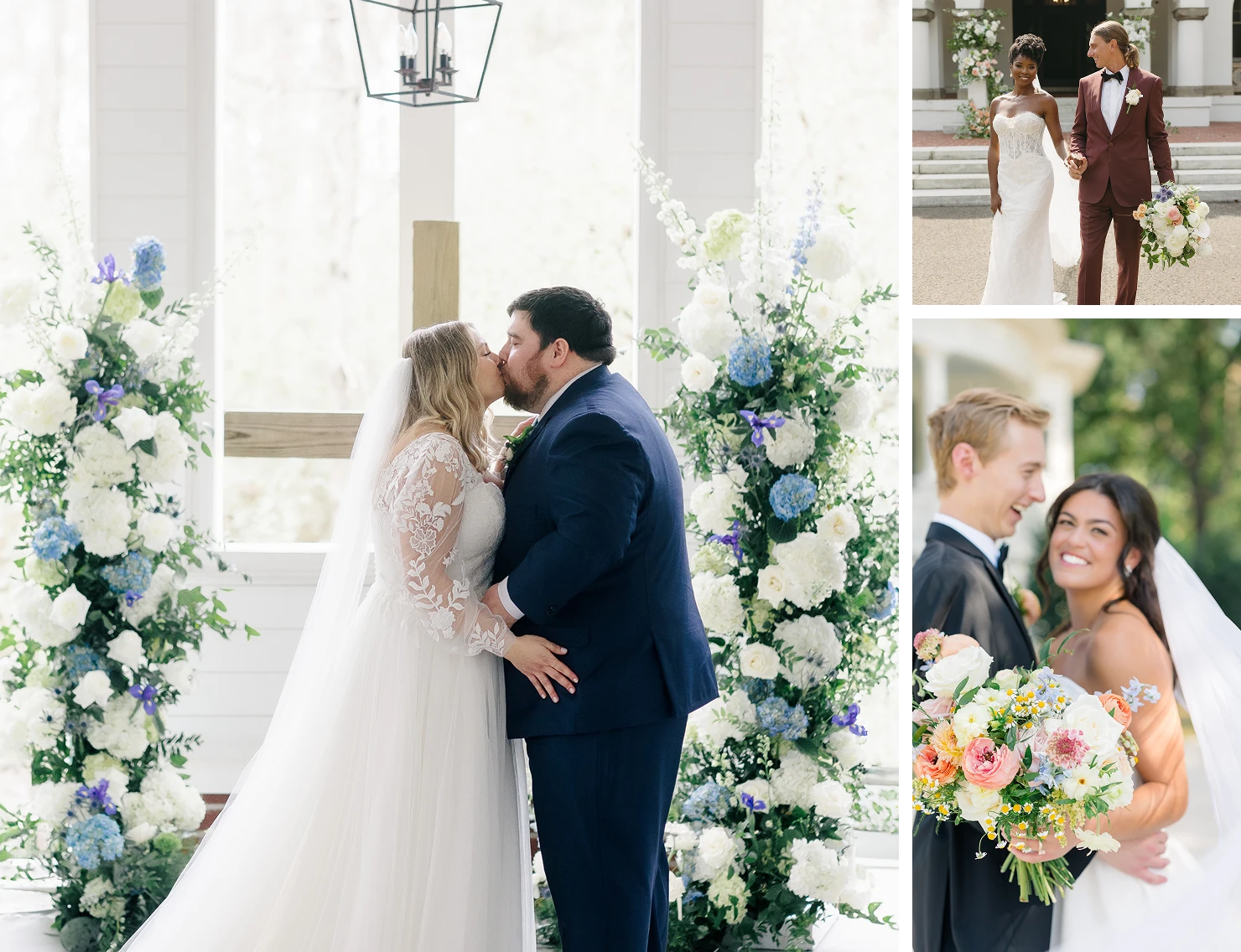 Wedding Floral Mobile Collage